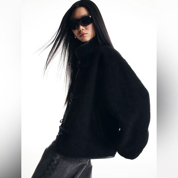 H&M Teddy Fleece Jacket New - Picture 8 of 8